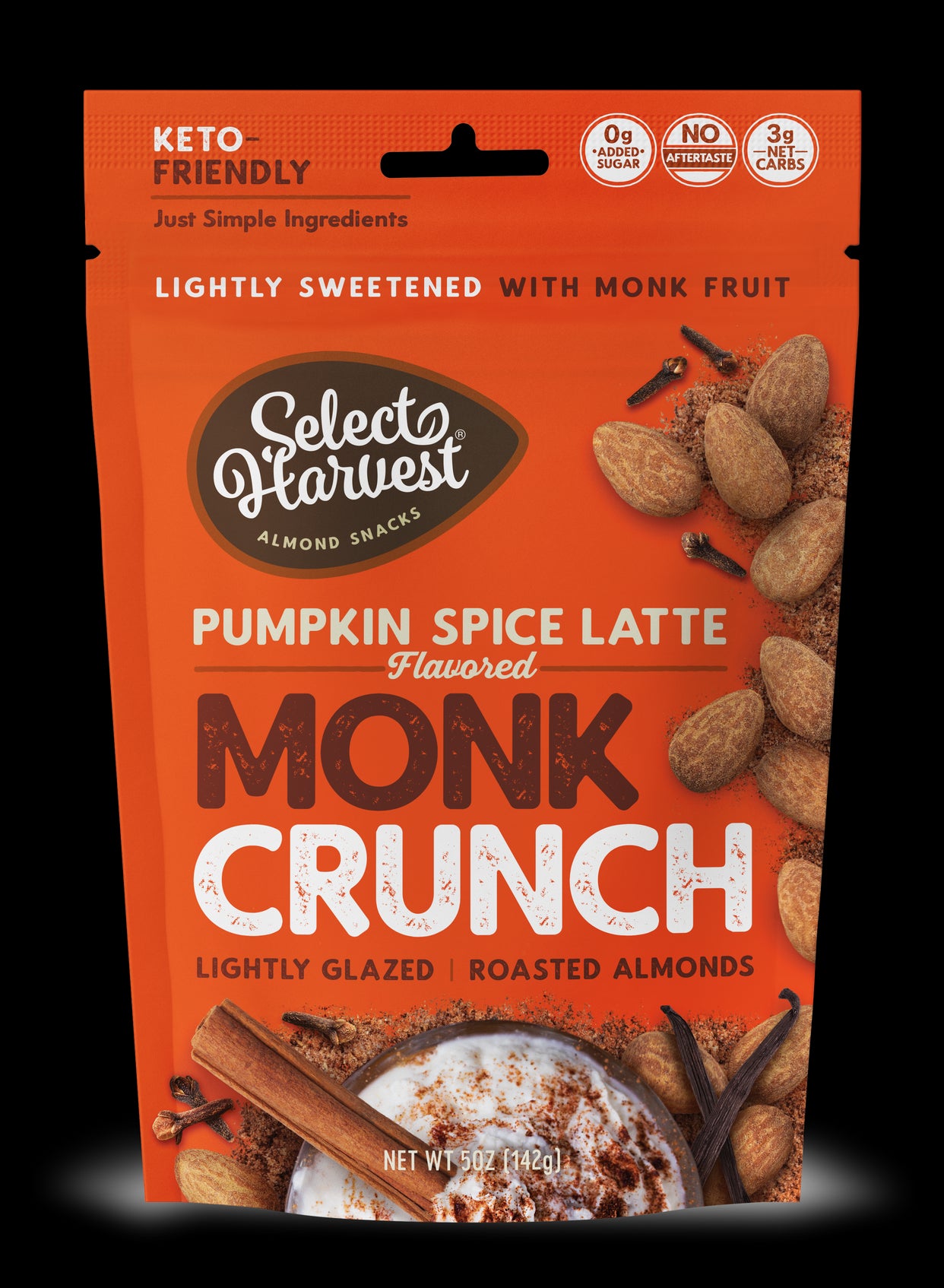 Pumpkin Spice Latte Monk Crunch