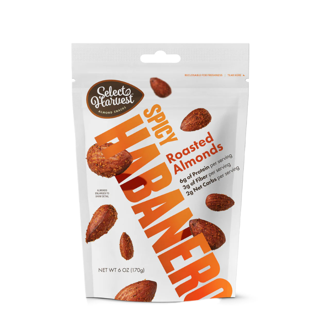 Spicy Habanero Almonds - Case