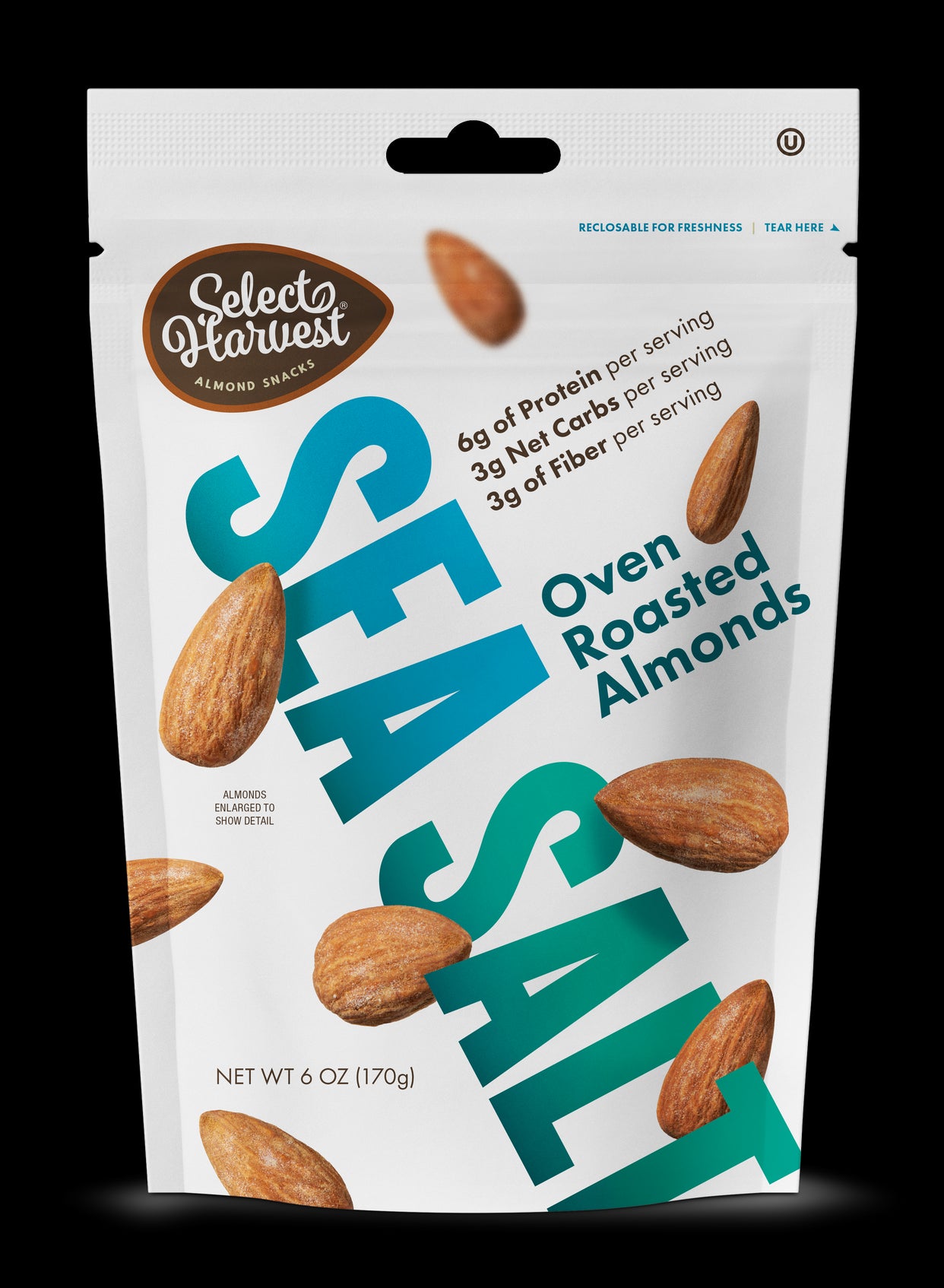 Oven Roasted Almonds with Sea Salt - Case