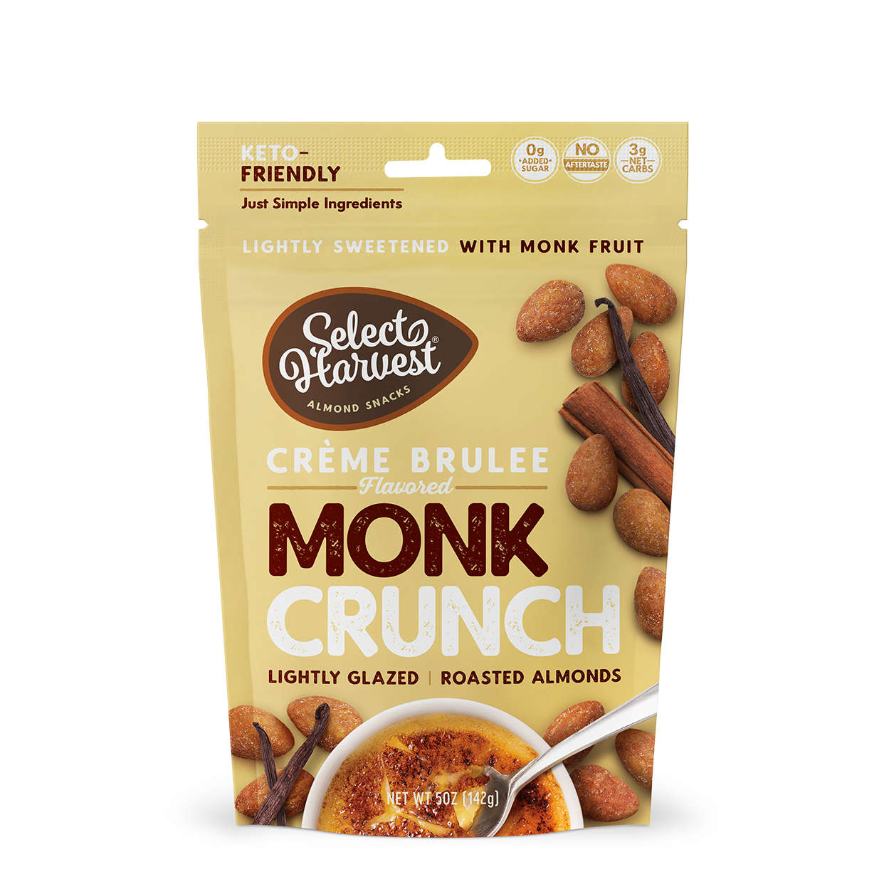 Crème Brulee Monk Crunch