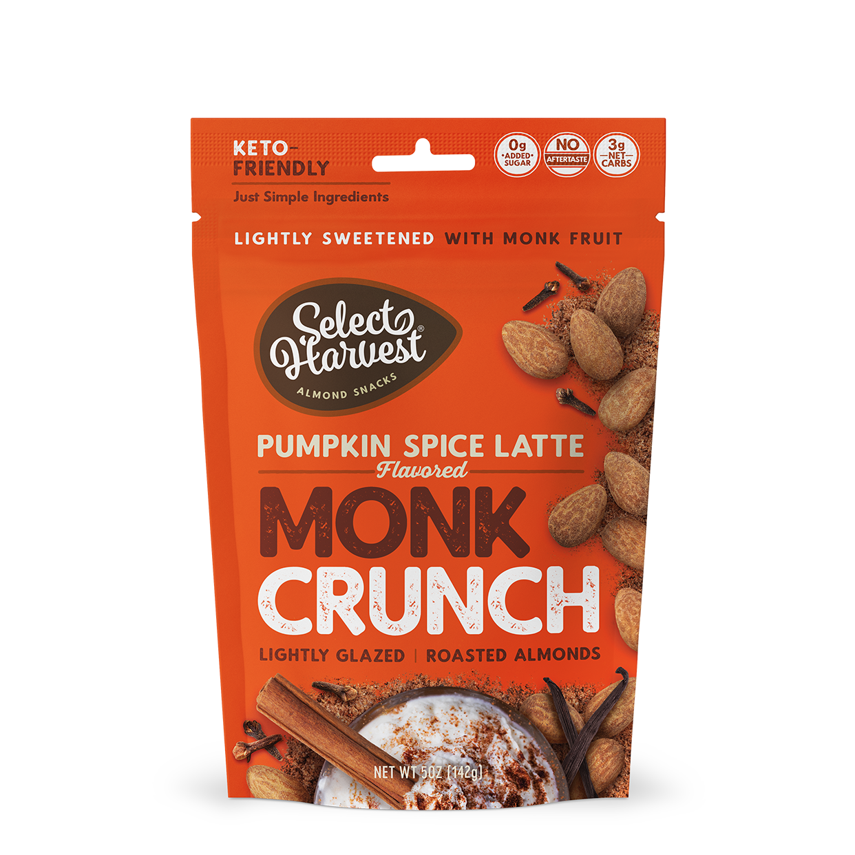 Pumpkin Spice Latte Monk Crunch