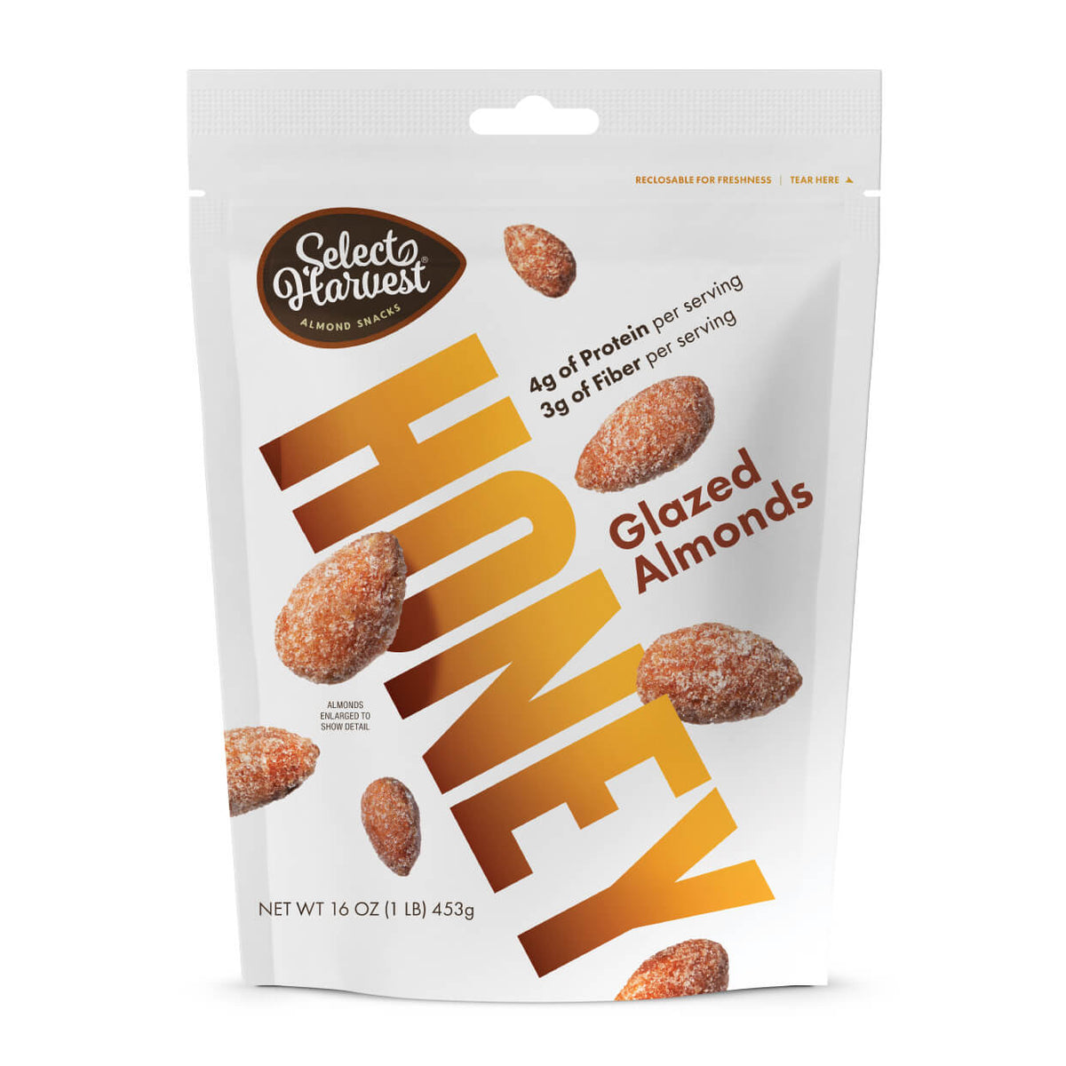 Honey Glazed California Almonds