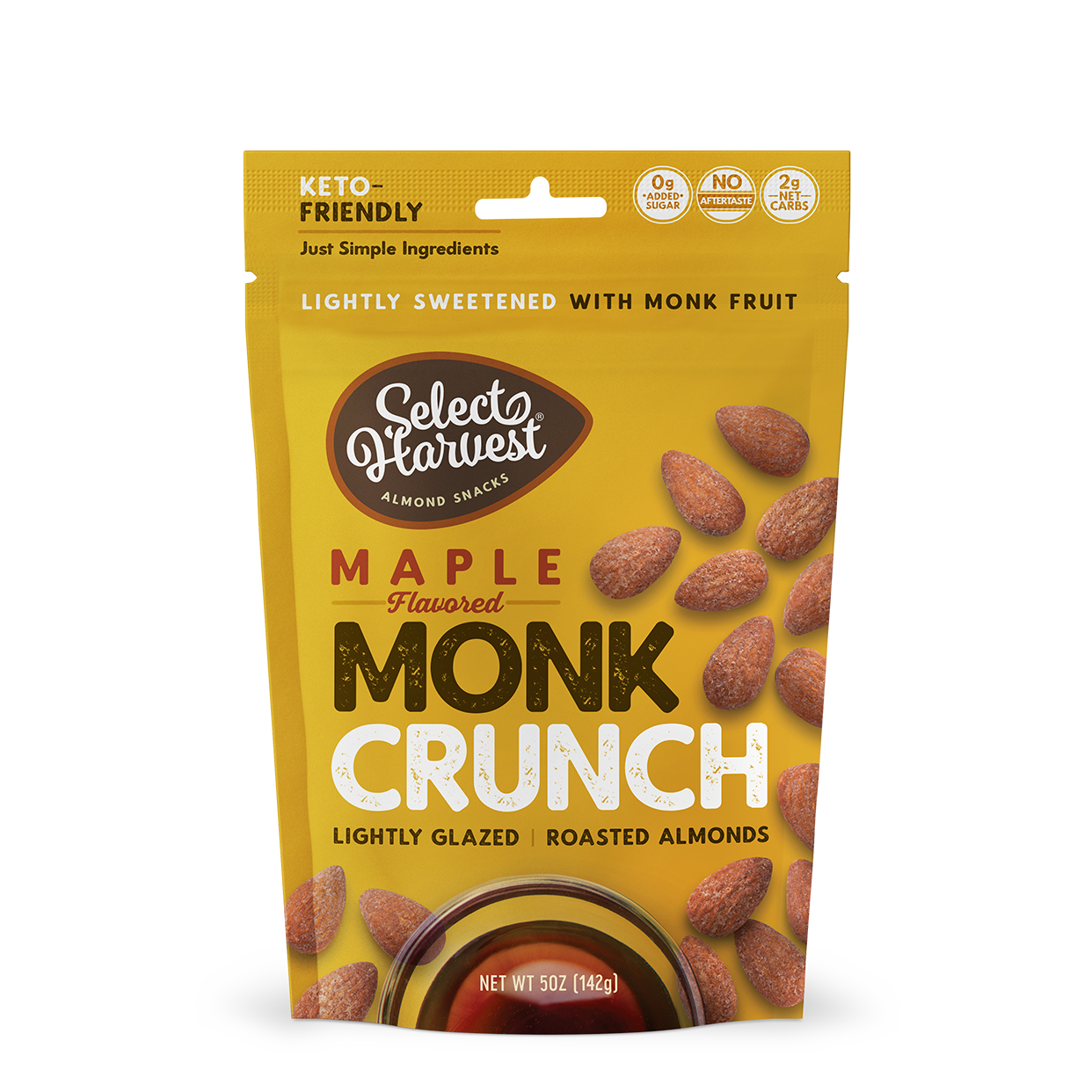 Maple Monk Crunch Almonds - New Formulation!
