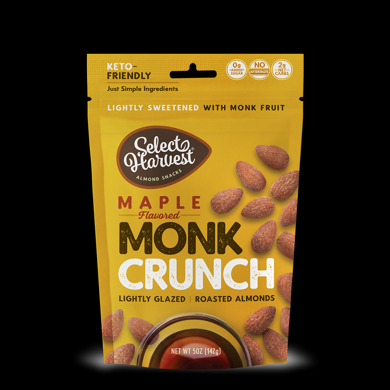 Maple Monk Crunch Almonds - New Formulation!